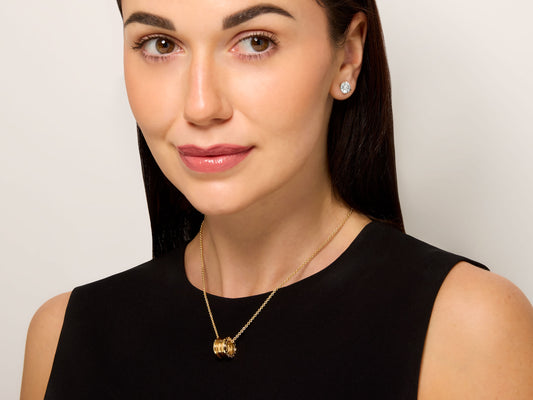 Bulgari 'B.zero1' Necklace in 18K Gold