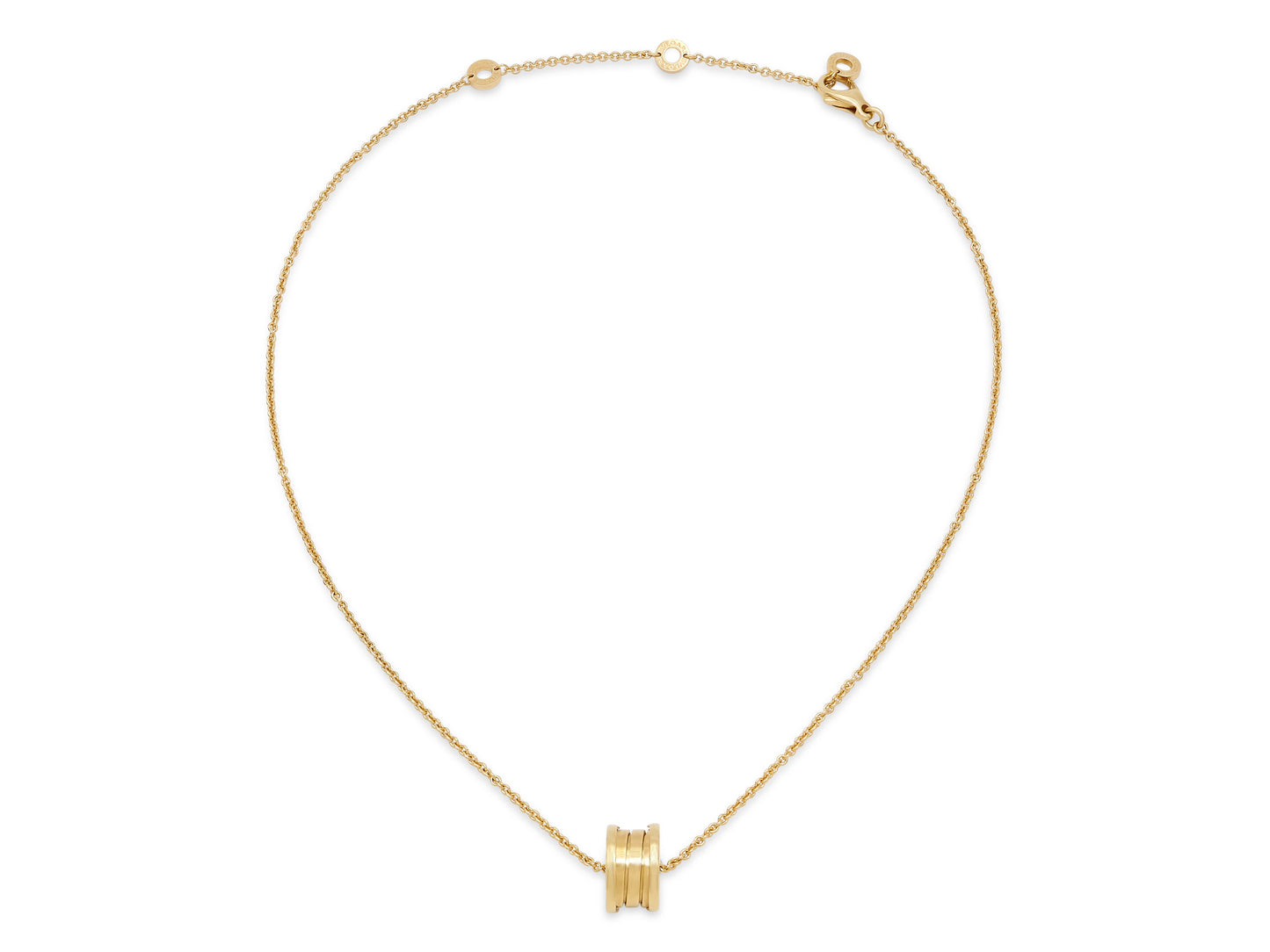 Bulgari 'B.zero1' Necklace in 18K Gold