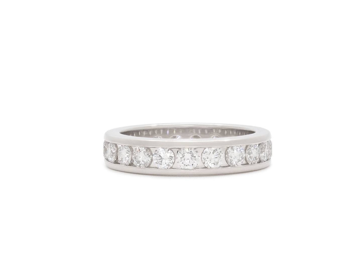 Diamond Eternity Band in Platinum