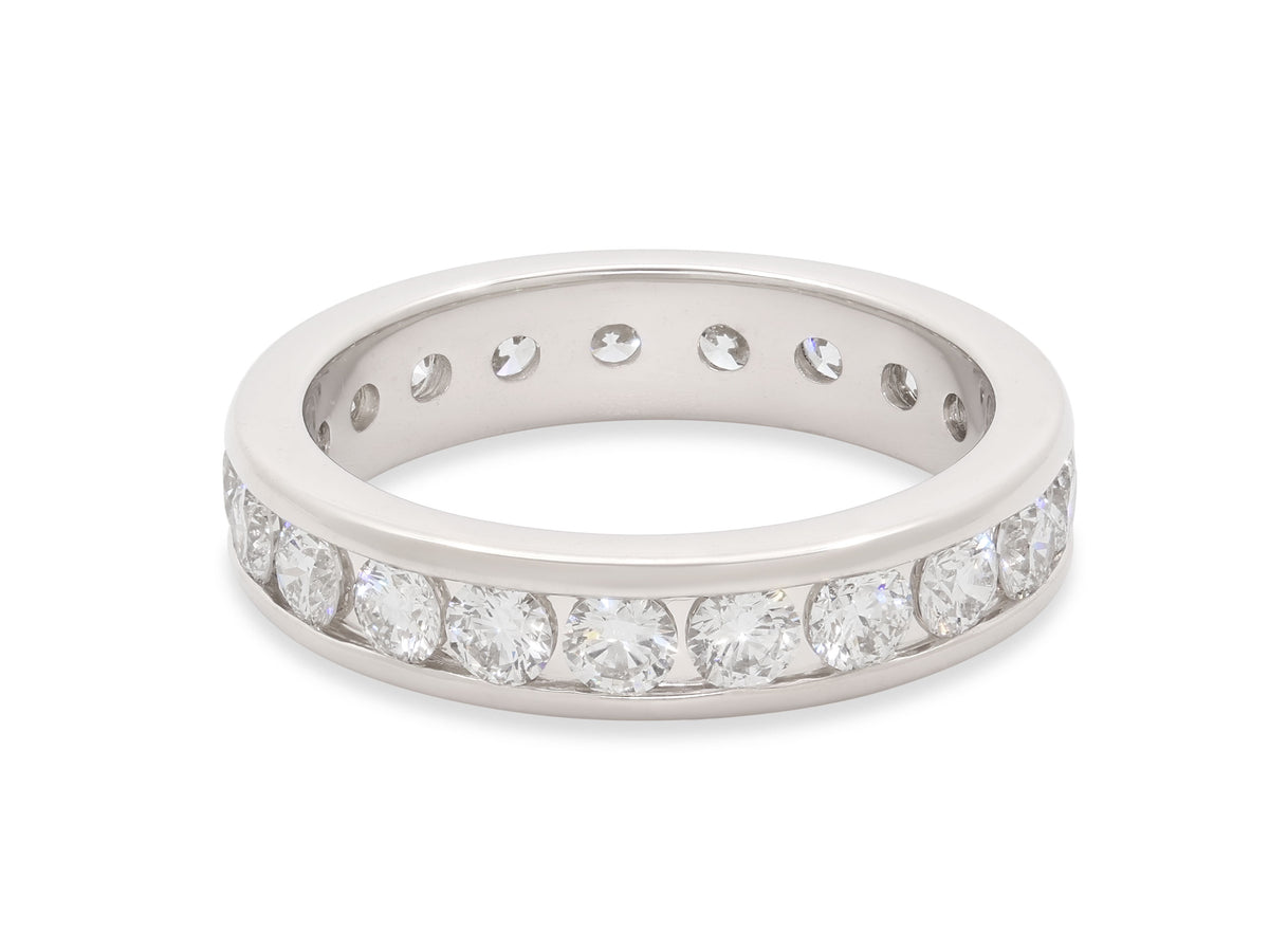 Diamond Eternity Band in Platinum