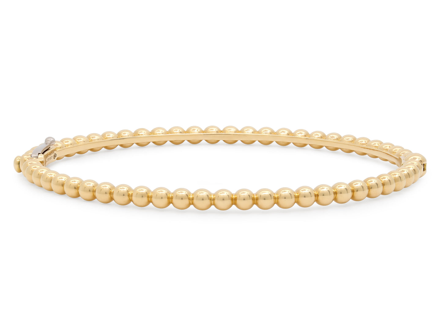 Van Cleef & Arpels 'Perlèe Pearls of Gold' Bracelet in 18K Gold, Medium Model