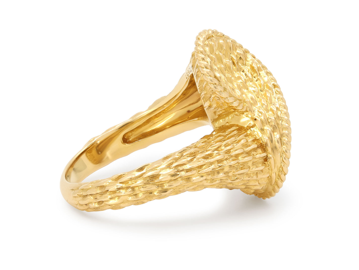 Boucheron 'Serpent Bohème' Diamond Ring in 18K Gold and Platinum