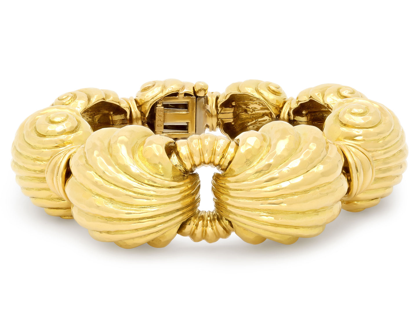 David Webb 'Escargot' Bracelet in 18K Gold