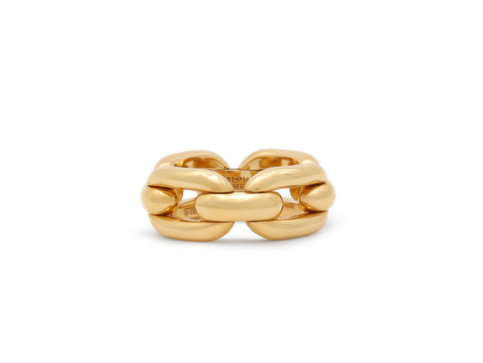 Ralph Lauren Chain Ring in 18K Gold