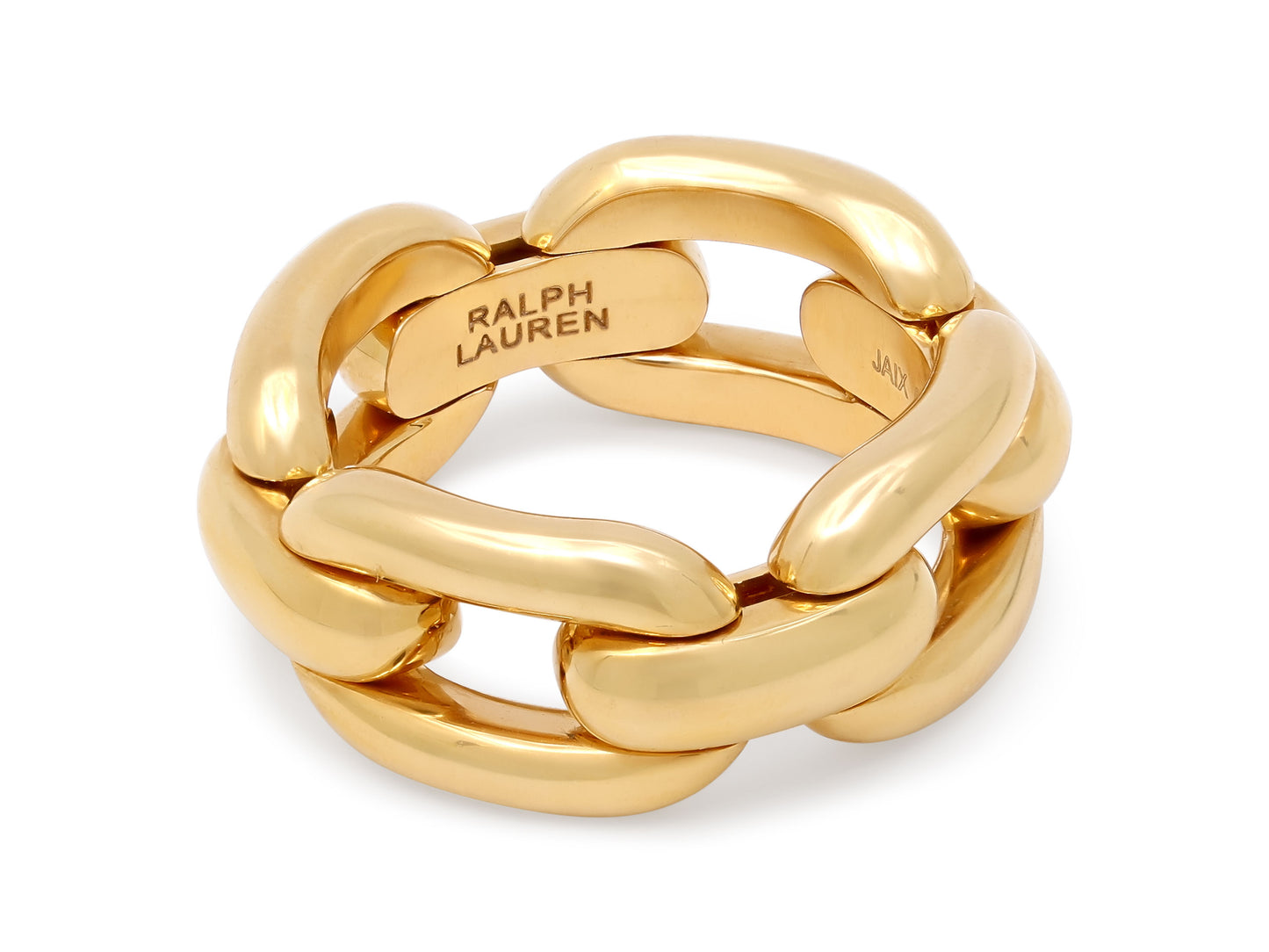 Ralph Lauren Chain Ring in 18K Gold