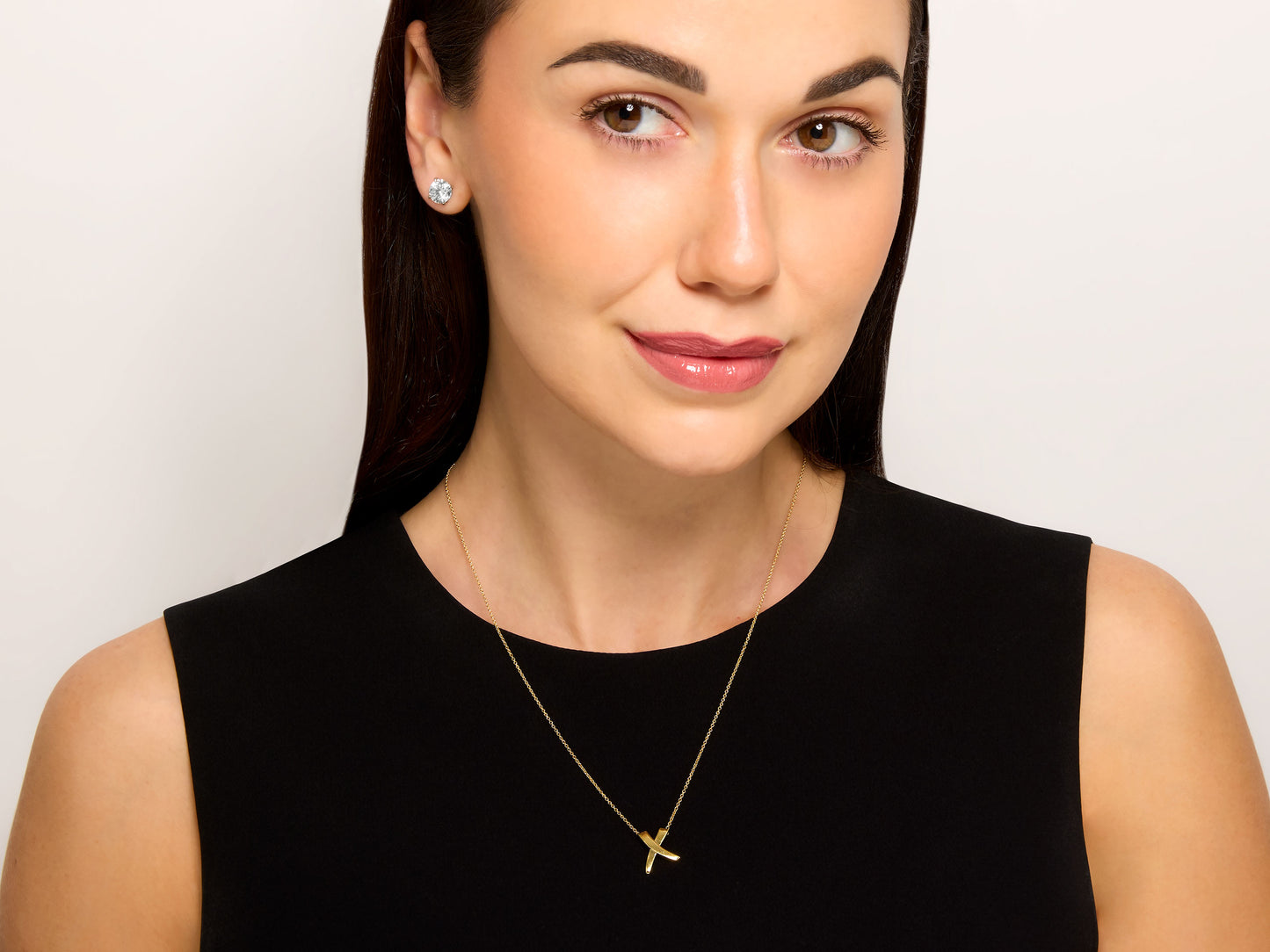 Tiffany & Co. Paloma Picasso 'Graffiti X' Necklace in 18K Gold