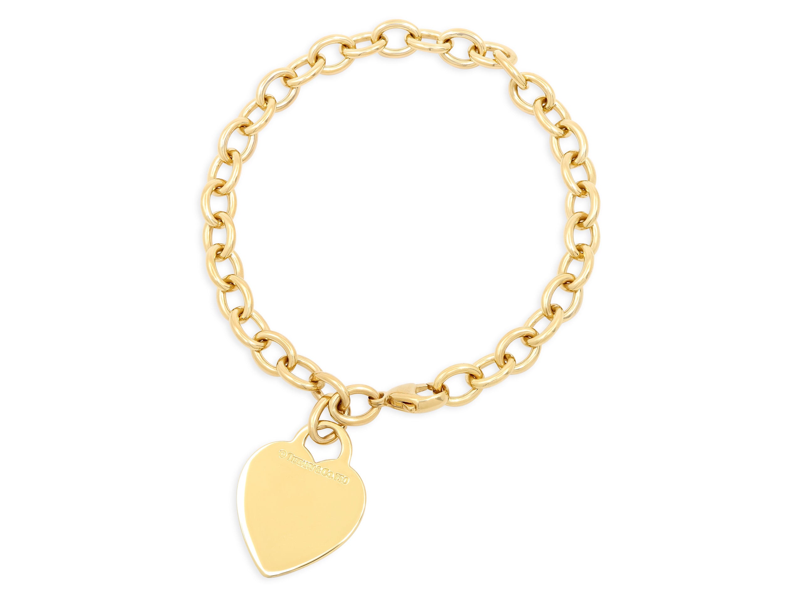Tiffany & Co. Heart Bracelet in 18K Gold #521645 – Beladora