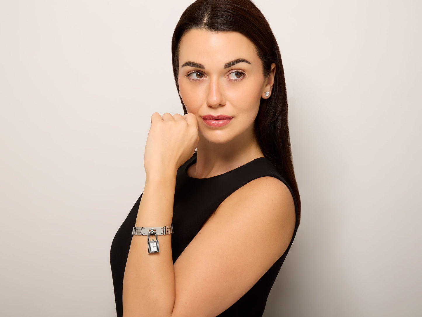 Hermès 'Kelly' Watch in Stainless Steel