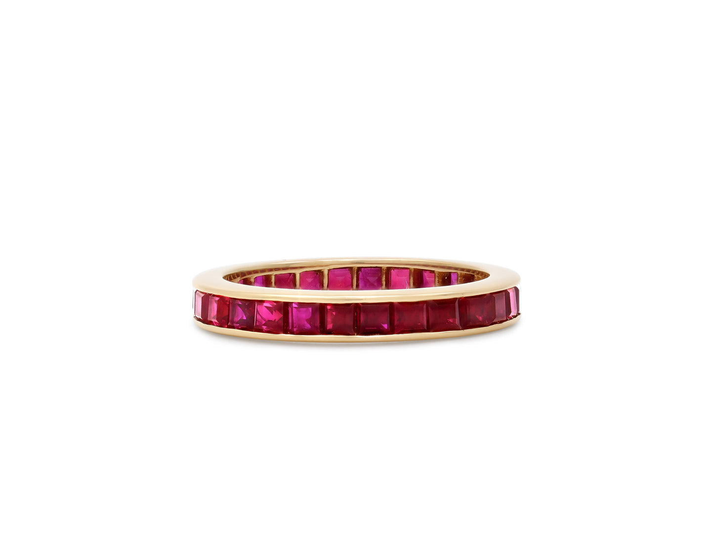 Tiffany & Co. Ruby Eternity Band in 18K Gold