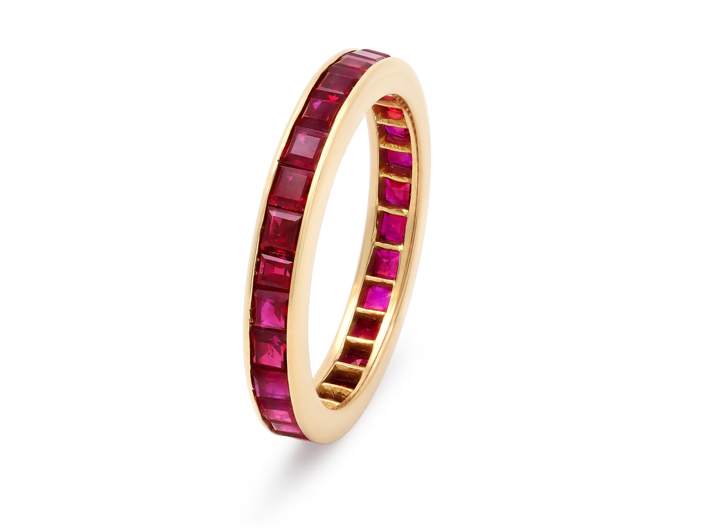 Tiffany & Co. Ruby Eternity Band in 18K Gold