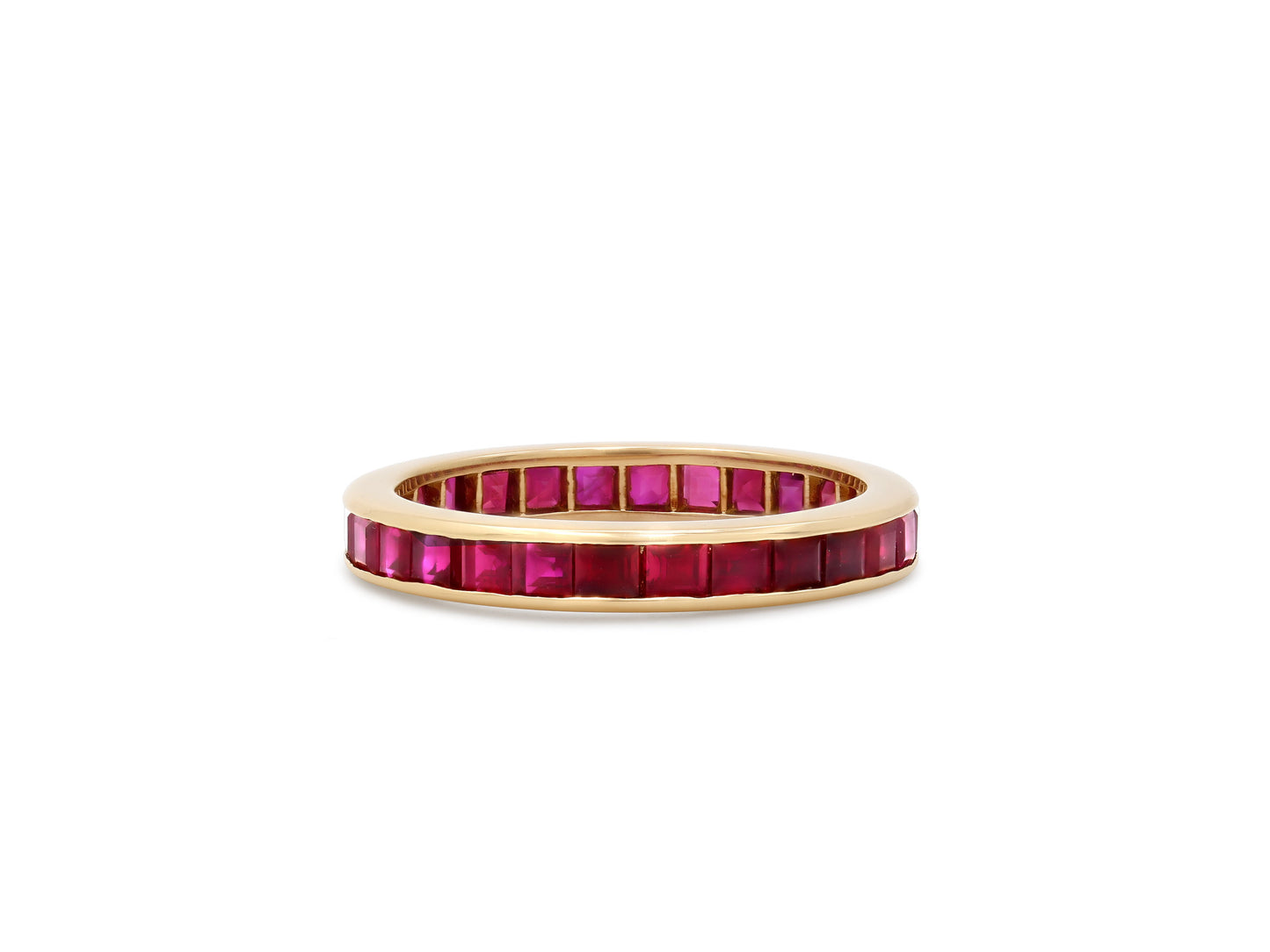 Tiffany & Co. Ruby Eternity Band in 18K Gold