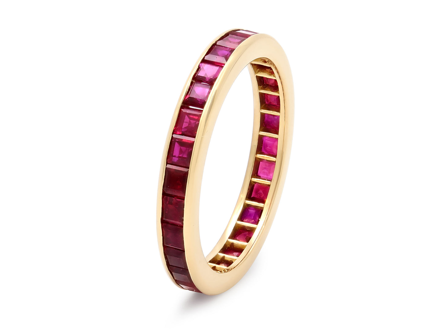 Tiffany & Co. Ruby Eternity Band in 18K Gold