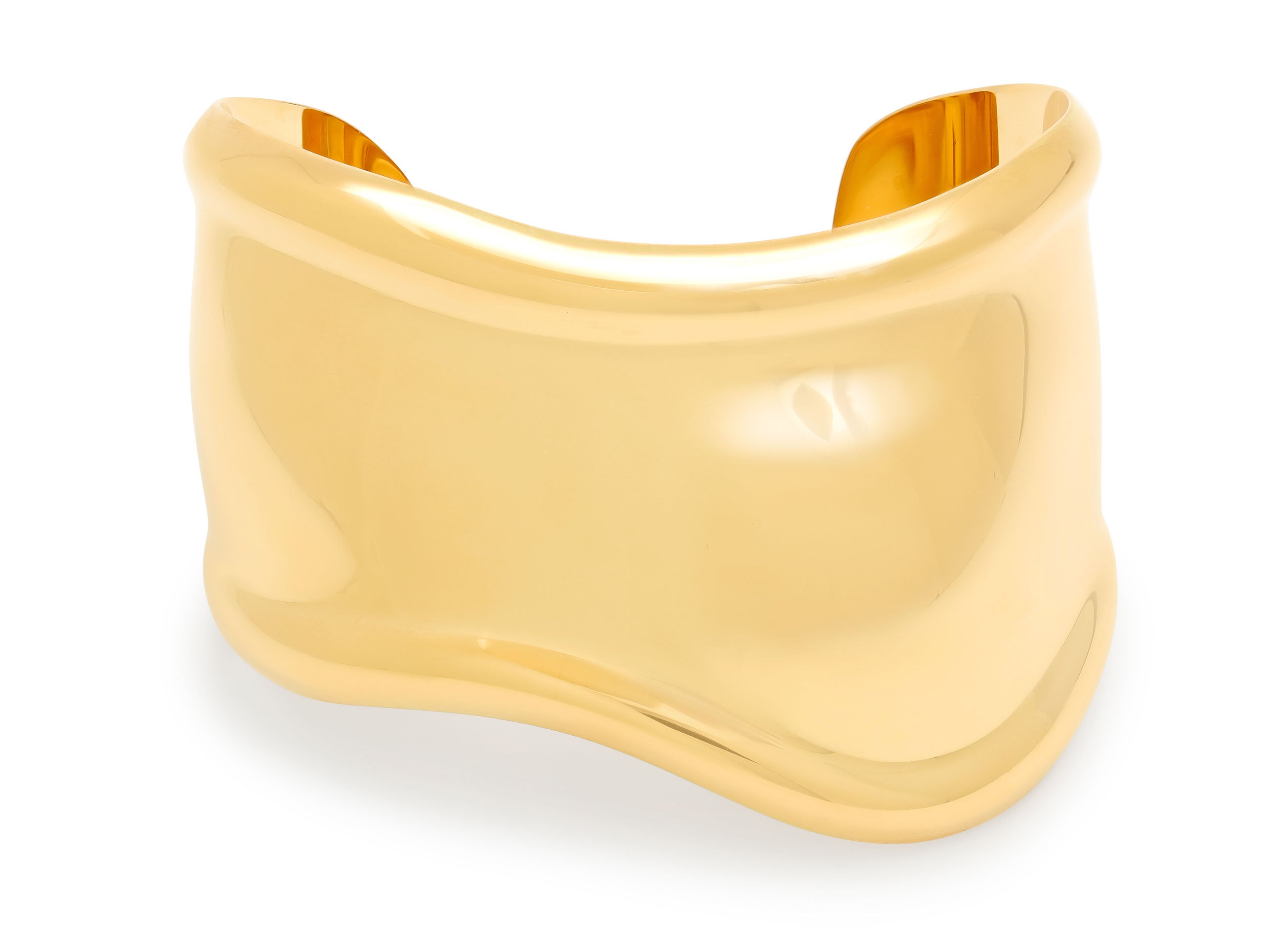 Tiffany & Co. Elsa Peretti 'Bone' Cuff in 18K Gold, #521669 – Beladora