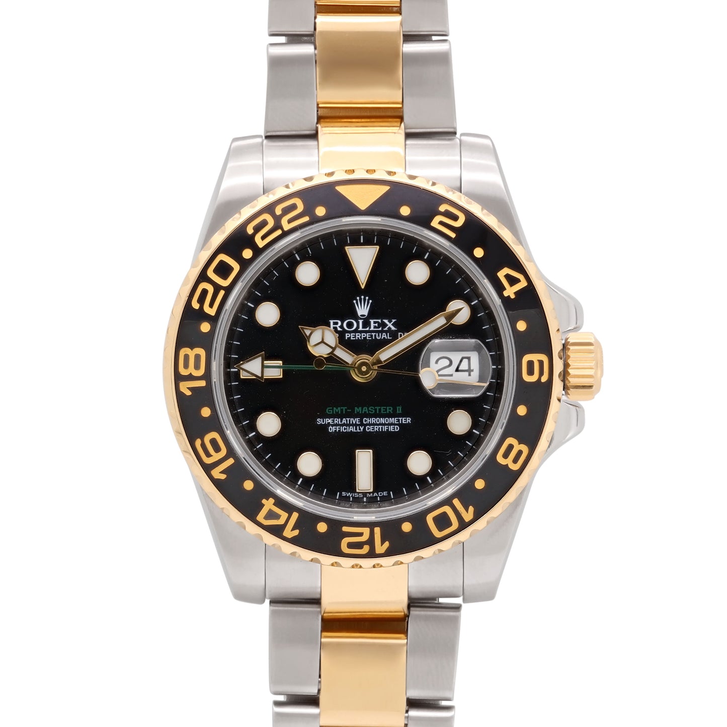 Rolex 'GMT-Master II' in Steel and 18K Gold, 40mm