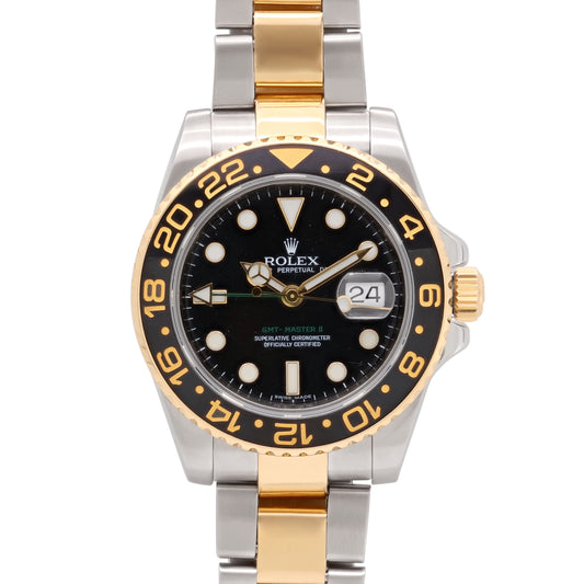 Rolex 'GMT-Master II' in Steel and 18K Gold, 40mm
