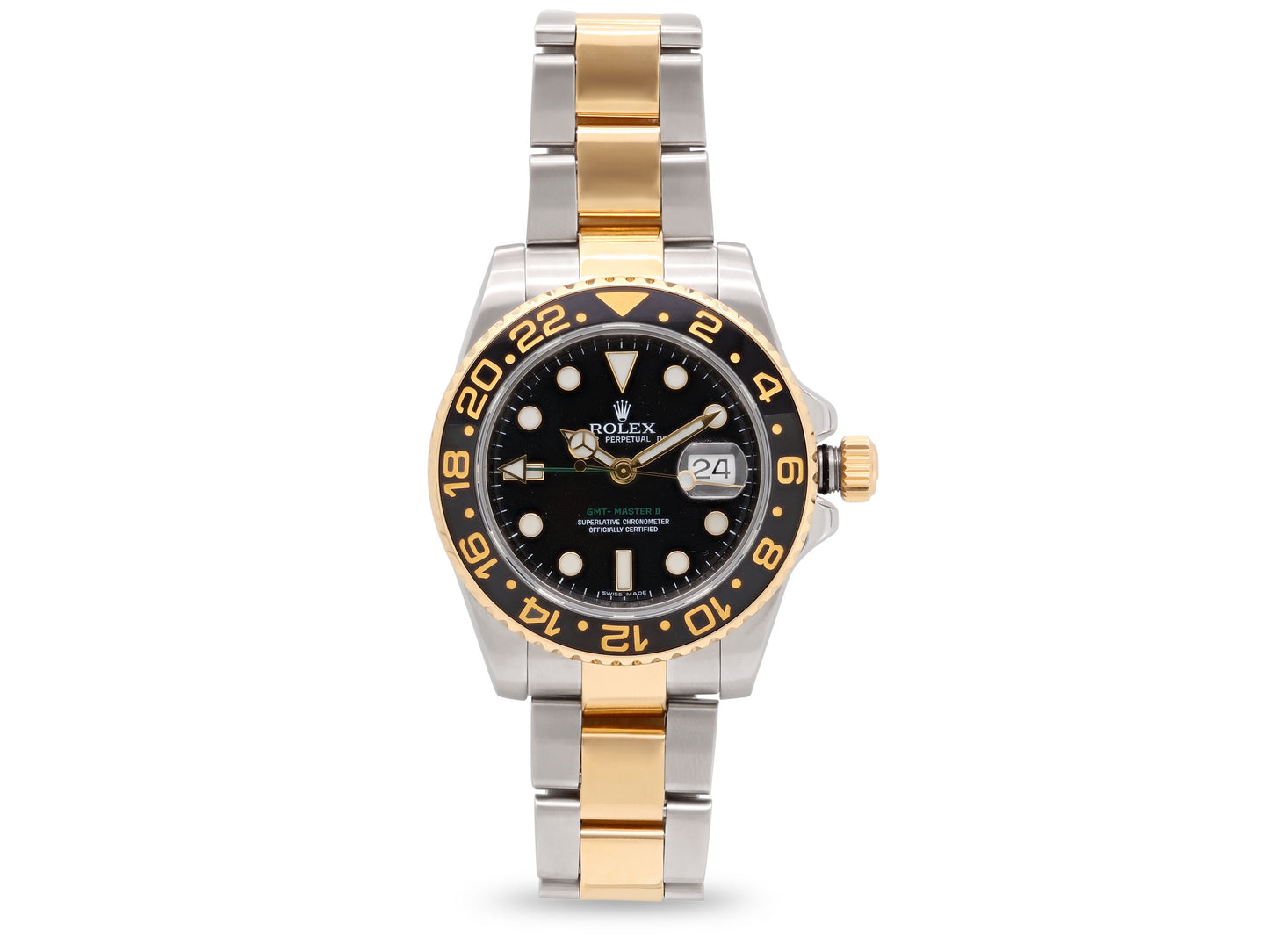 Rolex 'GMT-Master II' in Steel and 18K Gold, 40mm