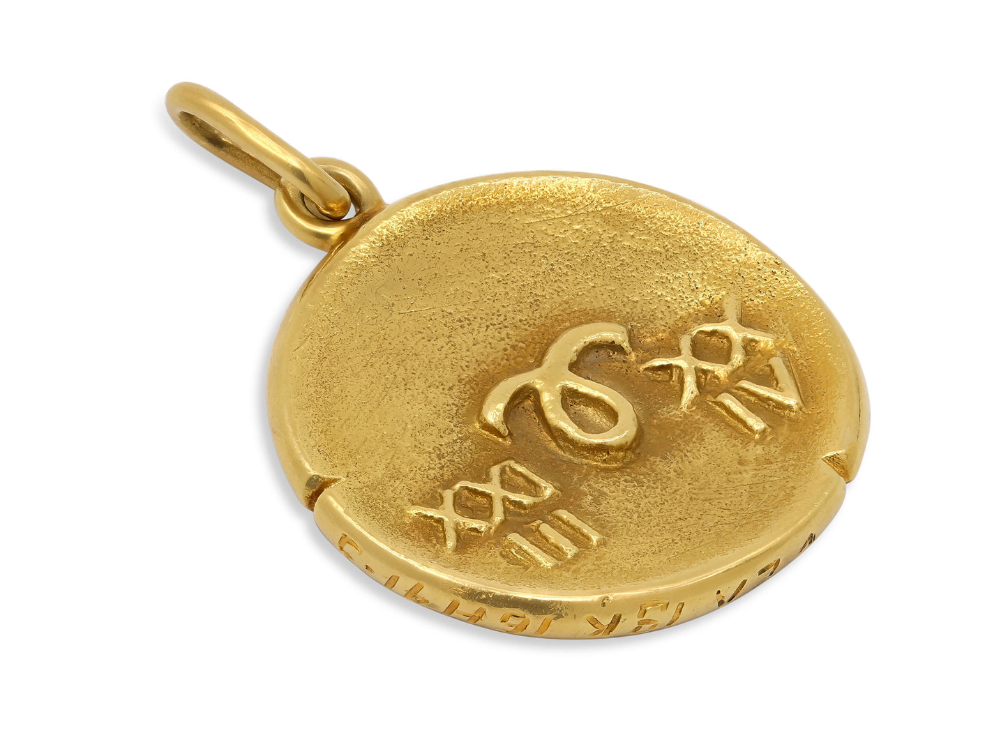 Van Cleef & Arpels 'Zodiaque Aries' Pendant in 18K Gold