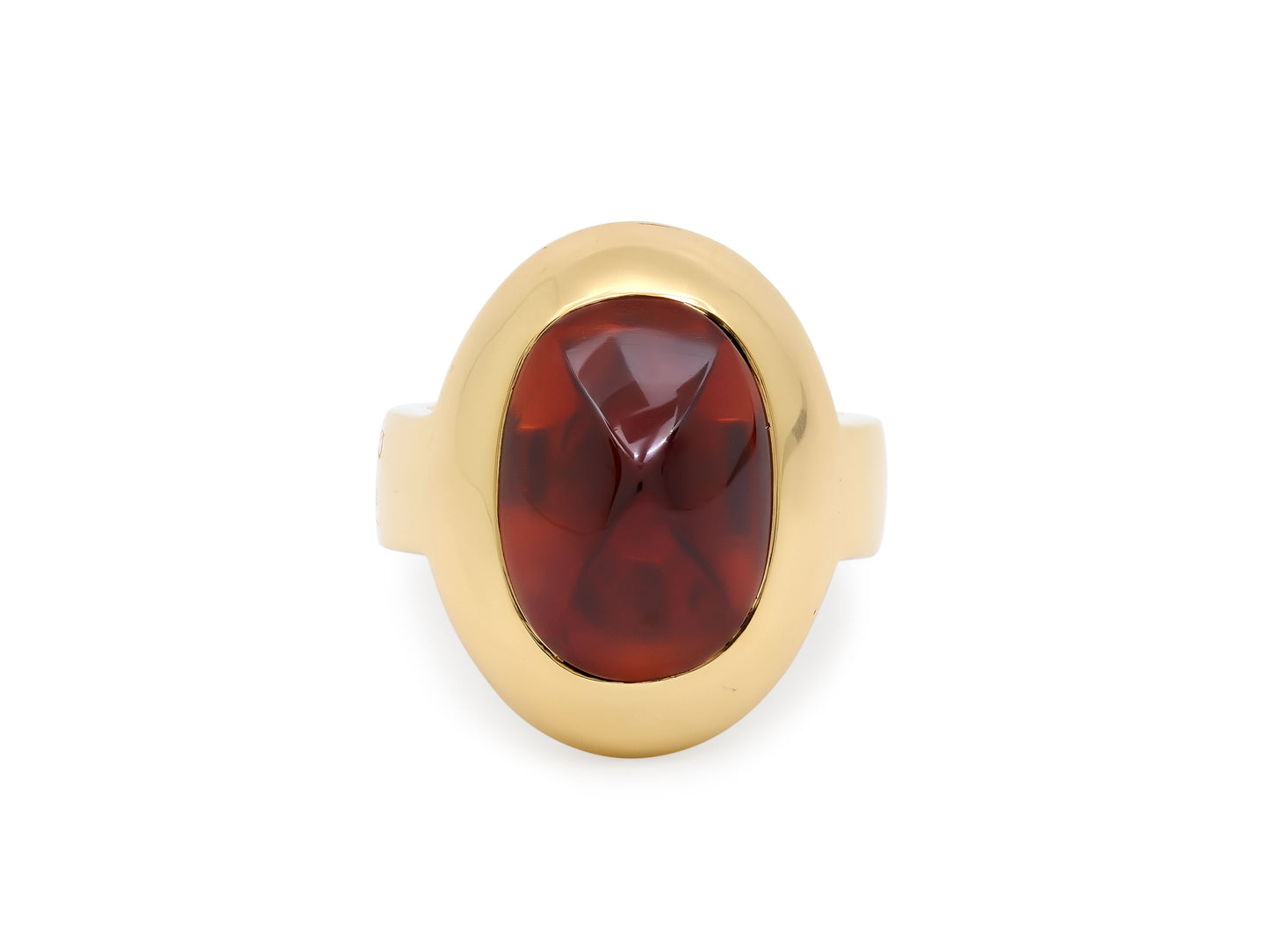 Pomellato Garnet Ring in 18K Gold