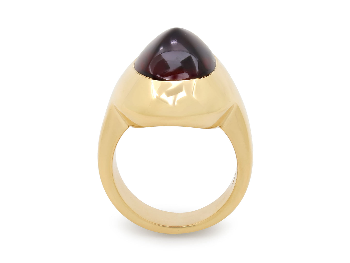Pomellato Garnet Ring in 18K Gold