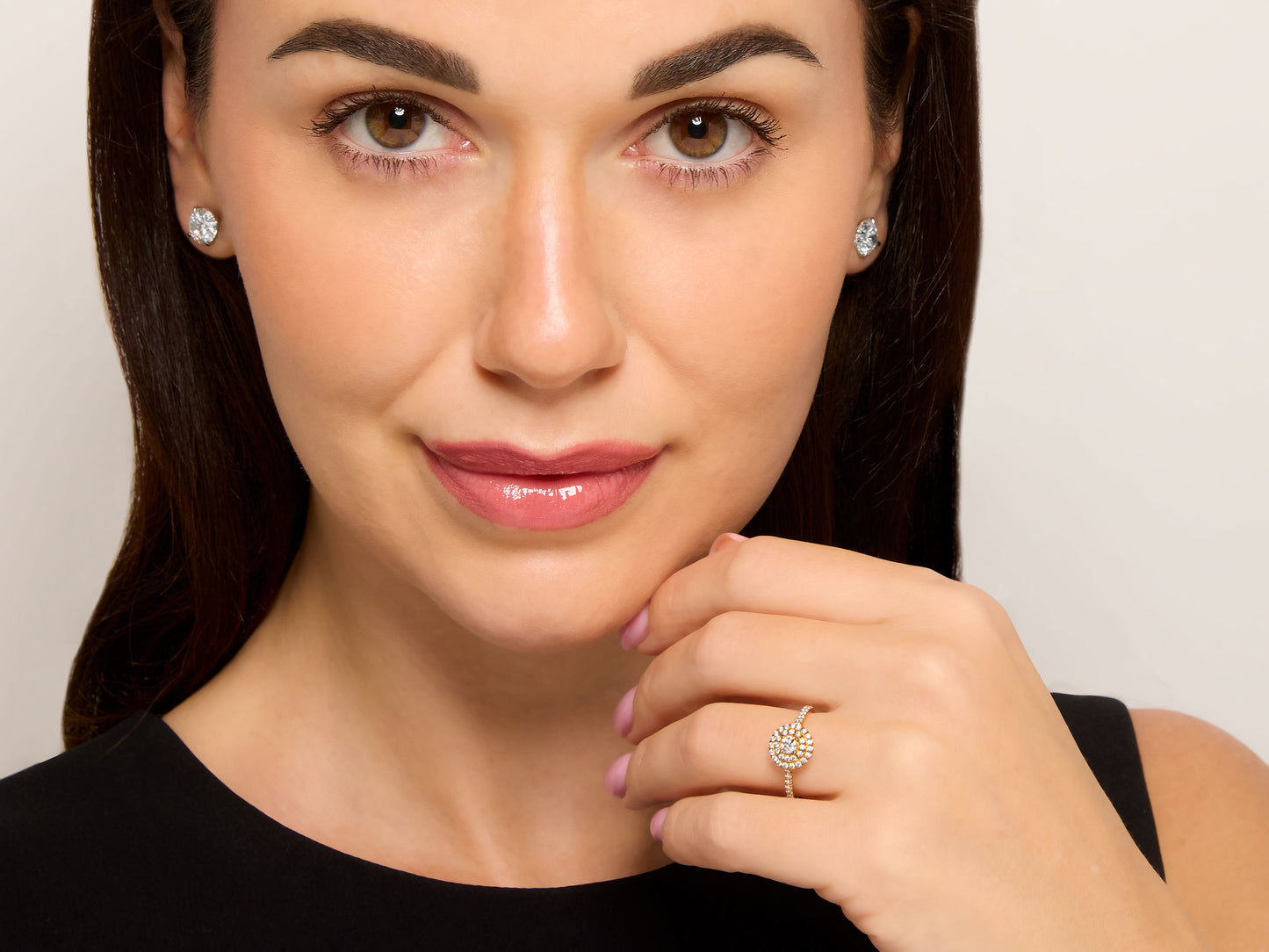 Tiffany & Co. 'Soleste' Diamond Ring in 18K Gold