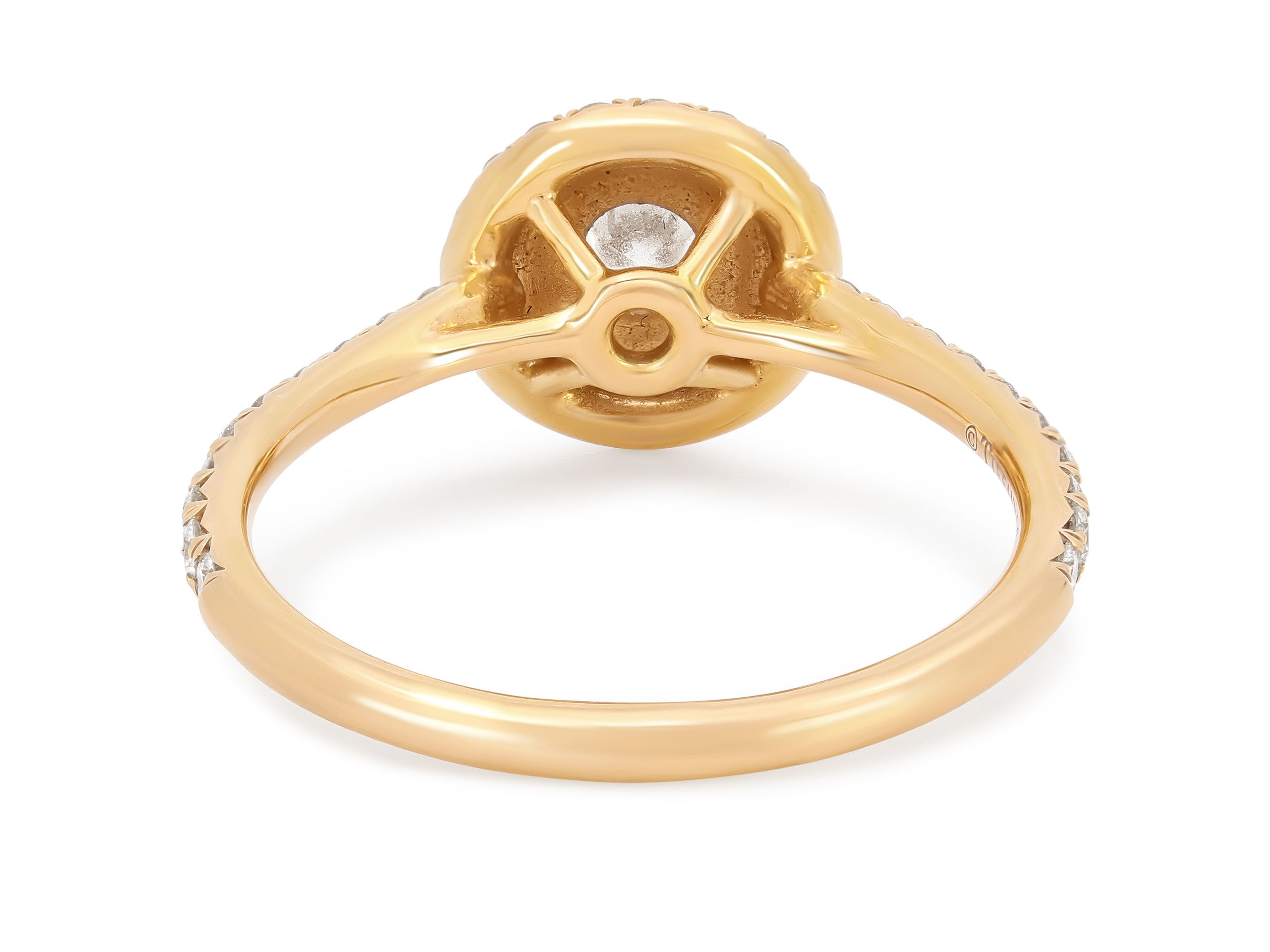 Arisaです。ティファニー　ソルト＆ペッパー Tiffany & Co. 'Soleste' Diamond Ring in 18K Gold #521759 – Beladora