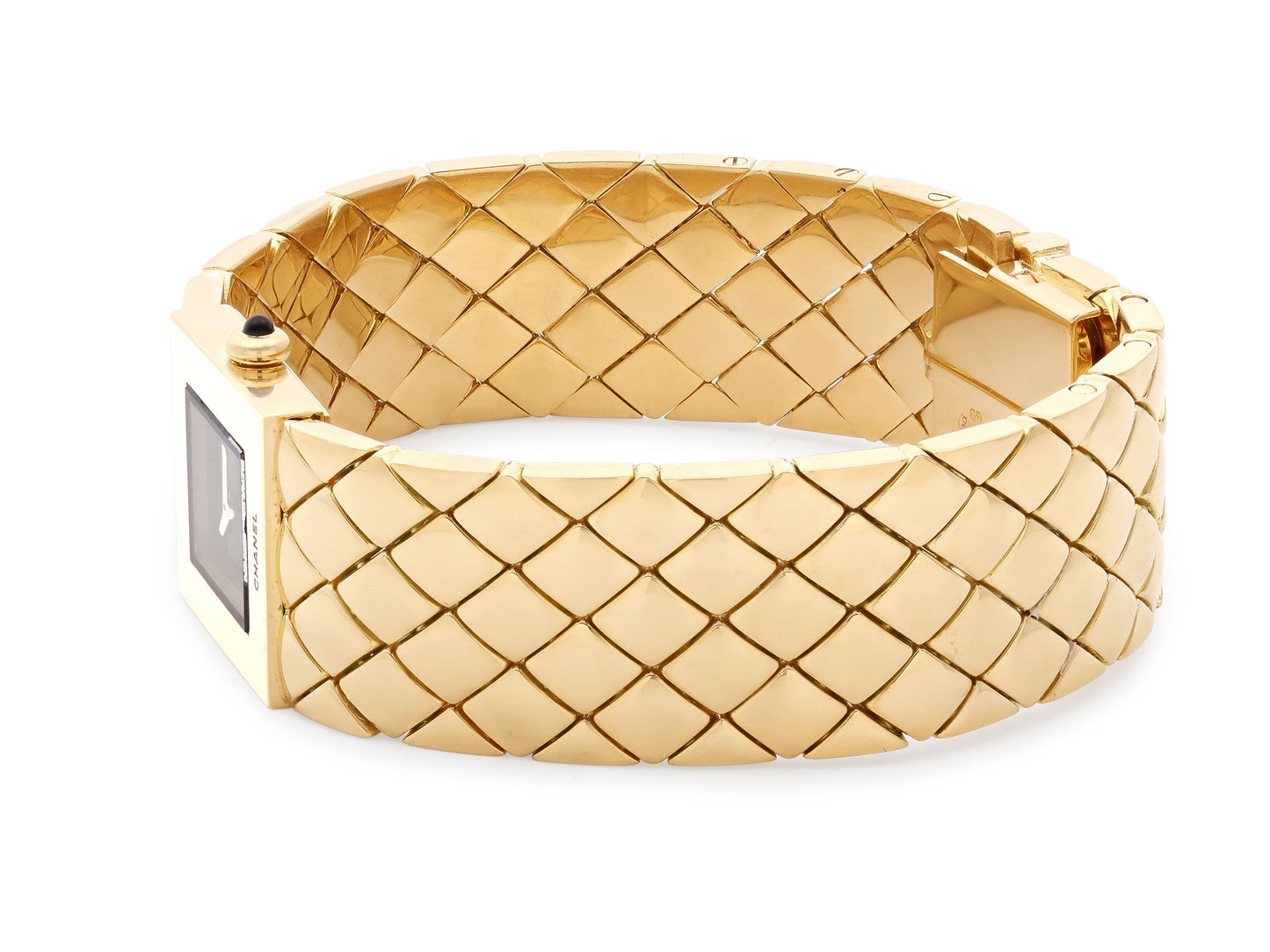Chanel 'Matelassé' Watch in 18K Gold