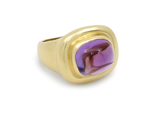 Tiffany & Co. Paloma Picasso Amethyst Ring in 18K Gold