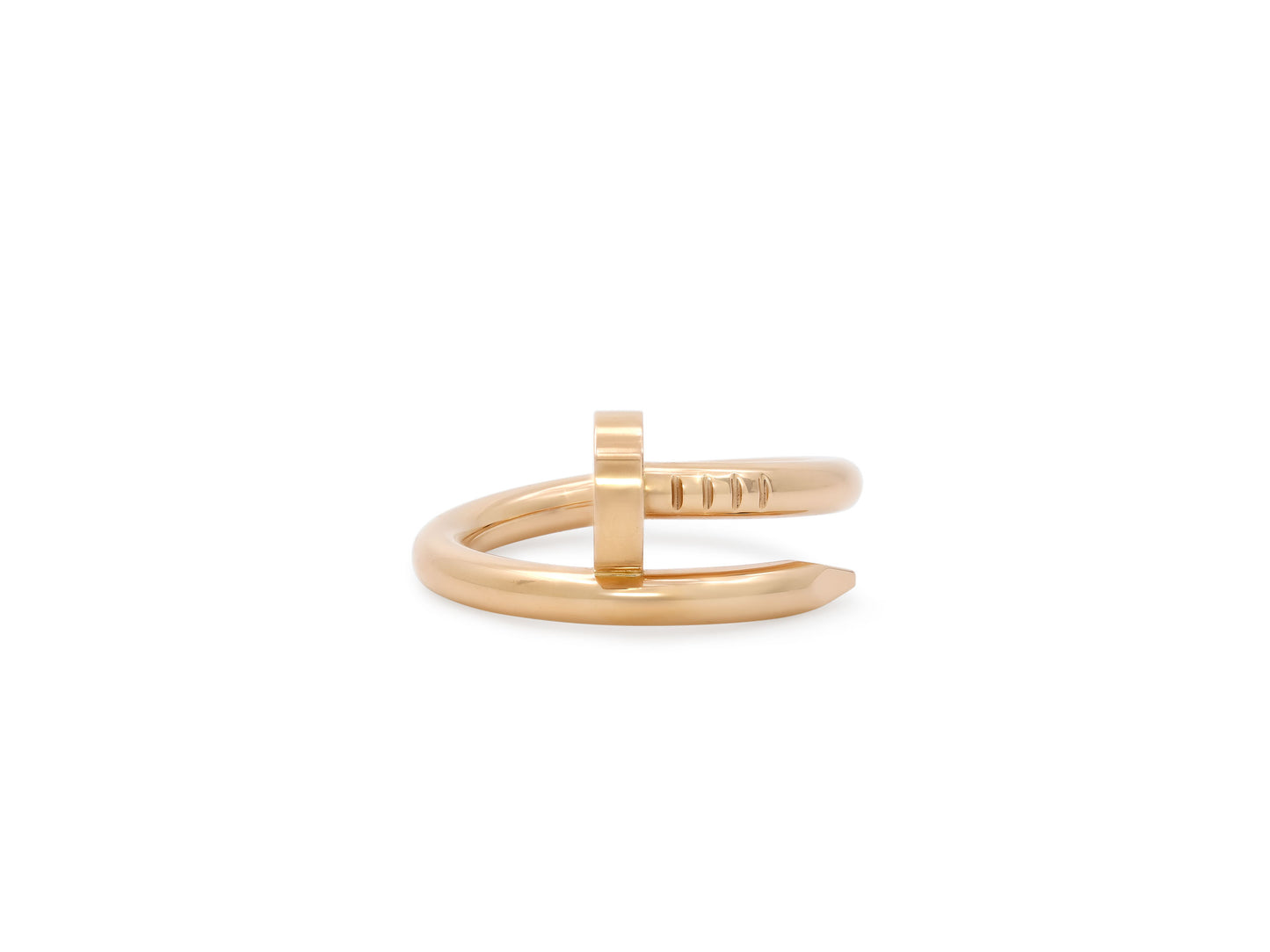 Cartier 'Juste un Clou' Ring in 18K Rose Gold, Classic Model