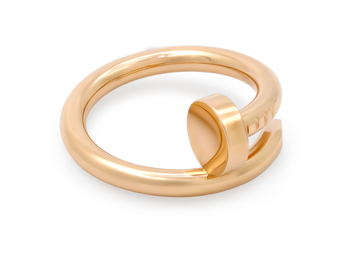 Cartier 'Juste un Clou' Ring in 18K Rose Gold, Classic Model
