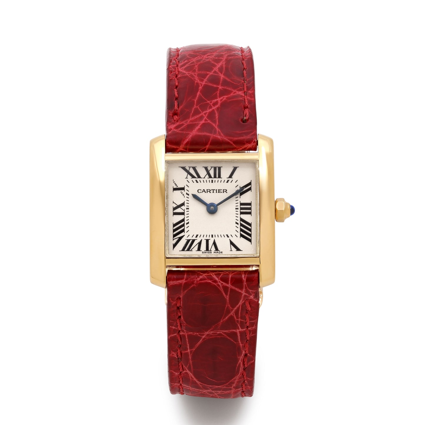 Cartier 'Tank Française' Watch in 18K Gold, 20 mm