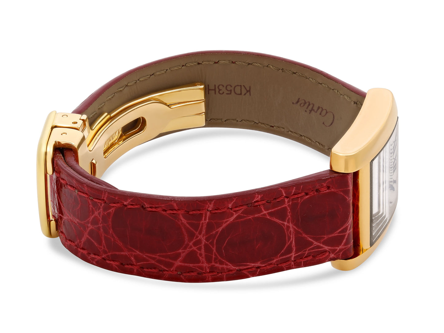 Cartier 'Tank Française' Watch in 18K Gold, 20 mm
