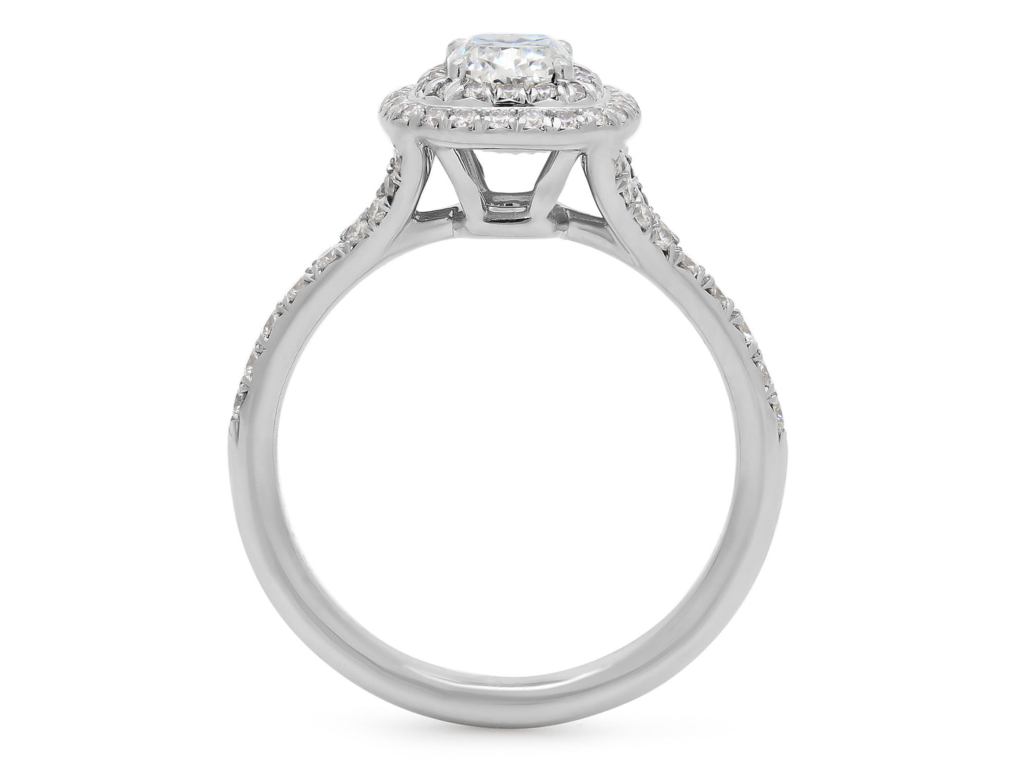 Tiffany & Co. 'Soleste' Diamond Ring in Platinum