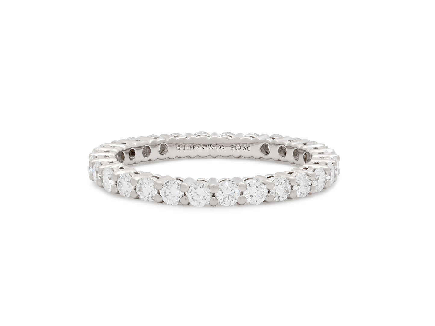 Tiffany & Co. 'Forever' Diamond Band in Platinum