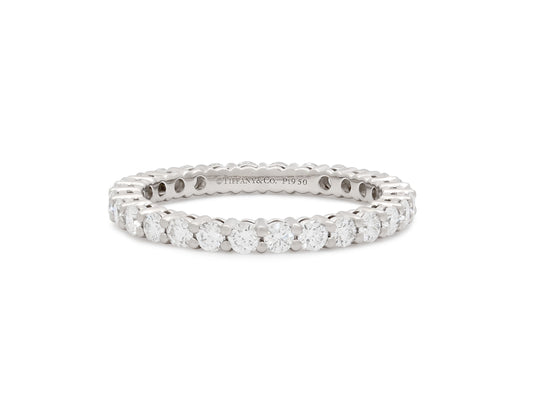 Tiffany & Co. 'Forever' Diamond Band in Platinum