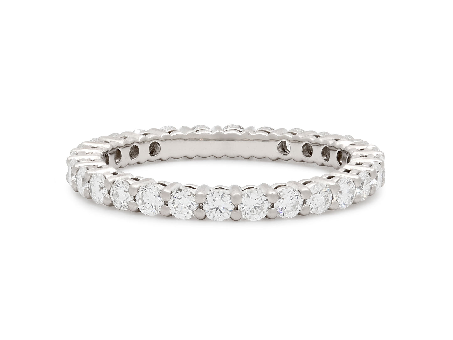 Tiffany & Co. 'Forever' Diamond Band in Platinum