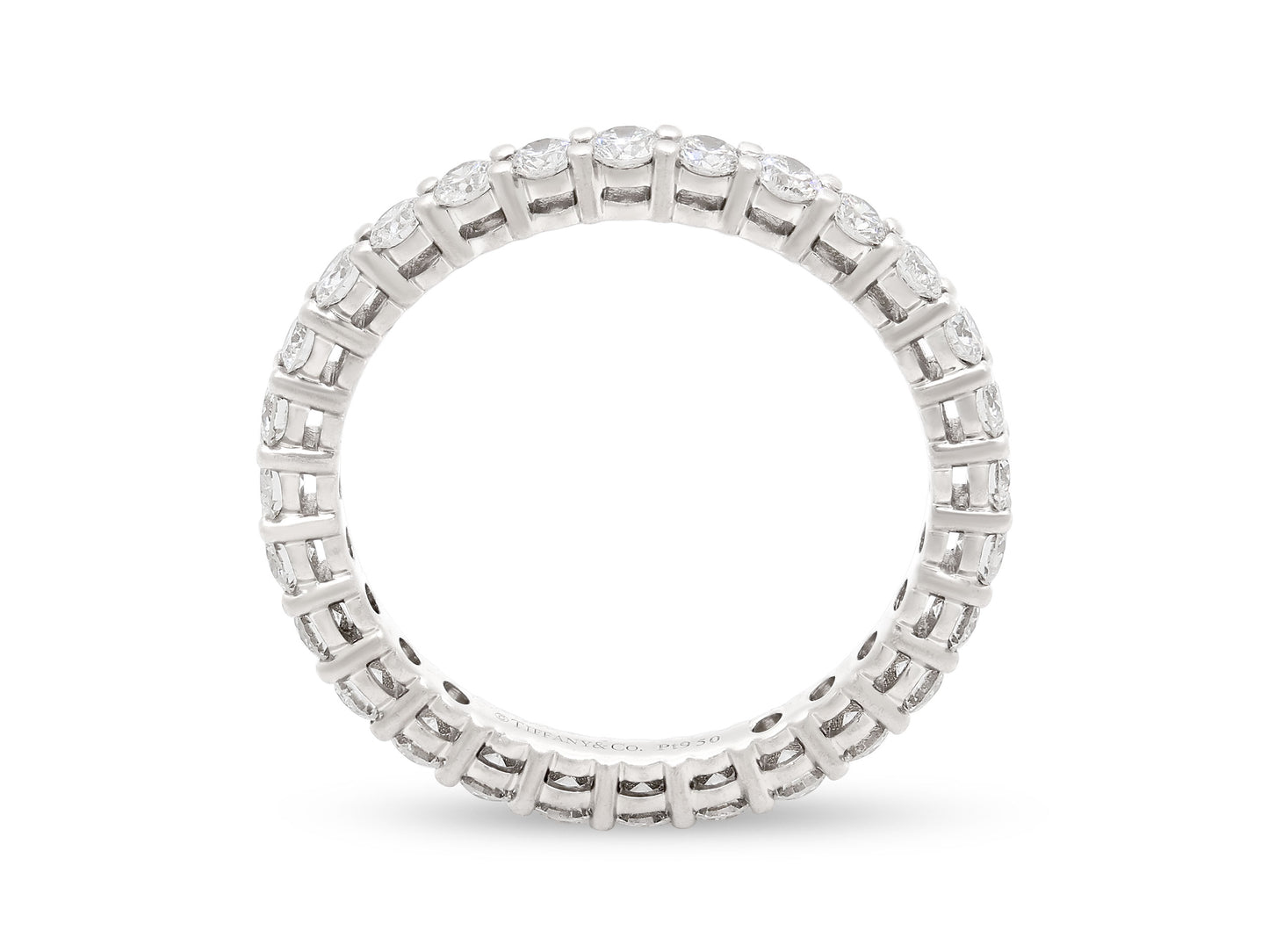 Tiffany & Co. 'Forever' Diamond Band in Platinum