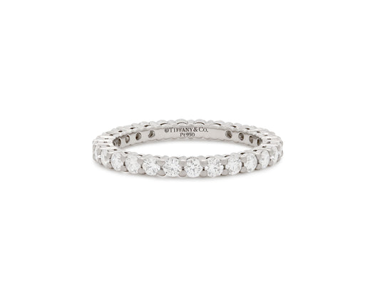Tiffany & Co. 'Forever' Diamond Band in Platinum