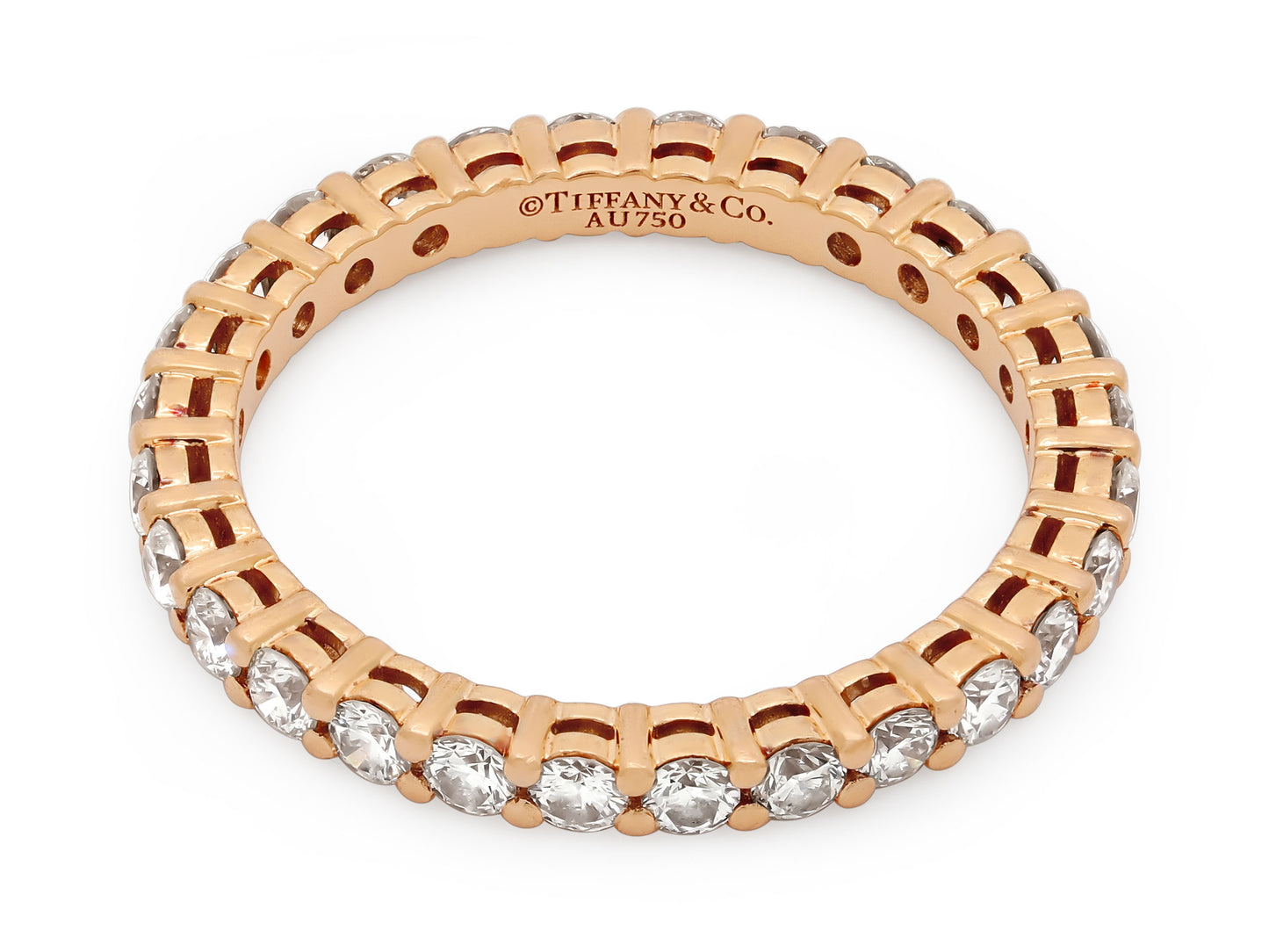 Tiffany & Co. 'Forever' Diamond Eternity Band in 18K Rose Gold