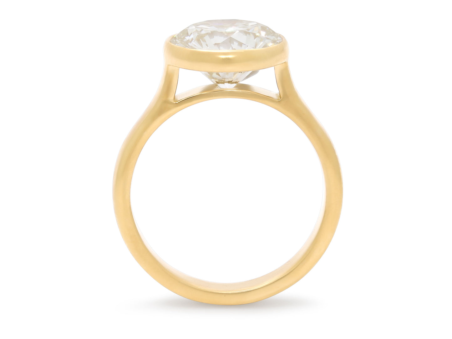 Beladora 'Bespoke' Diamond Ring, 3.18 carat M/SI1, in 18K Gold