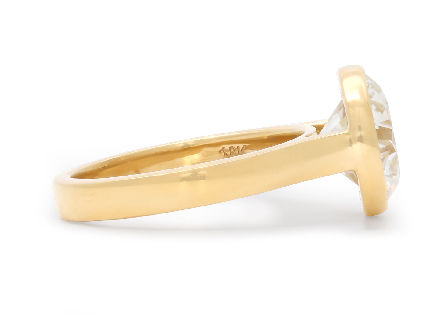 Beladora 'Bespoke' Diamond Ring, 3.18 carat M/SI1, in 18K Gold