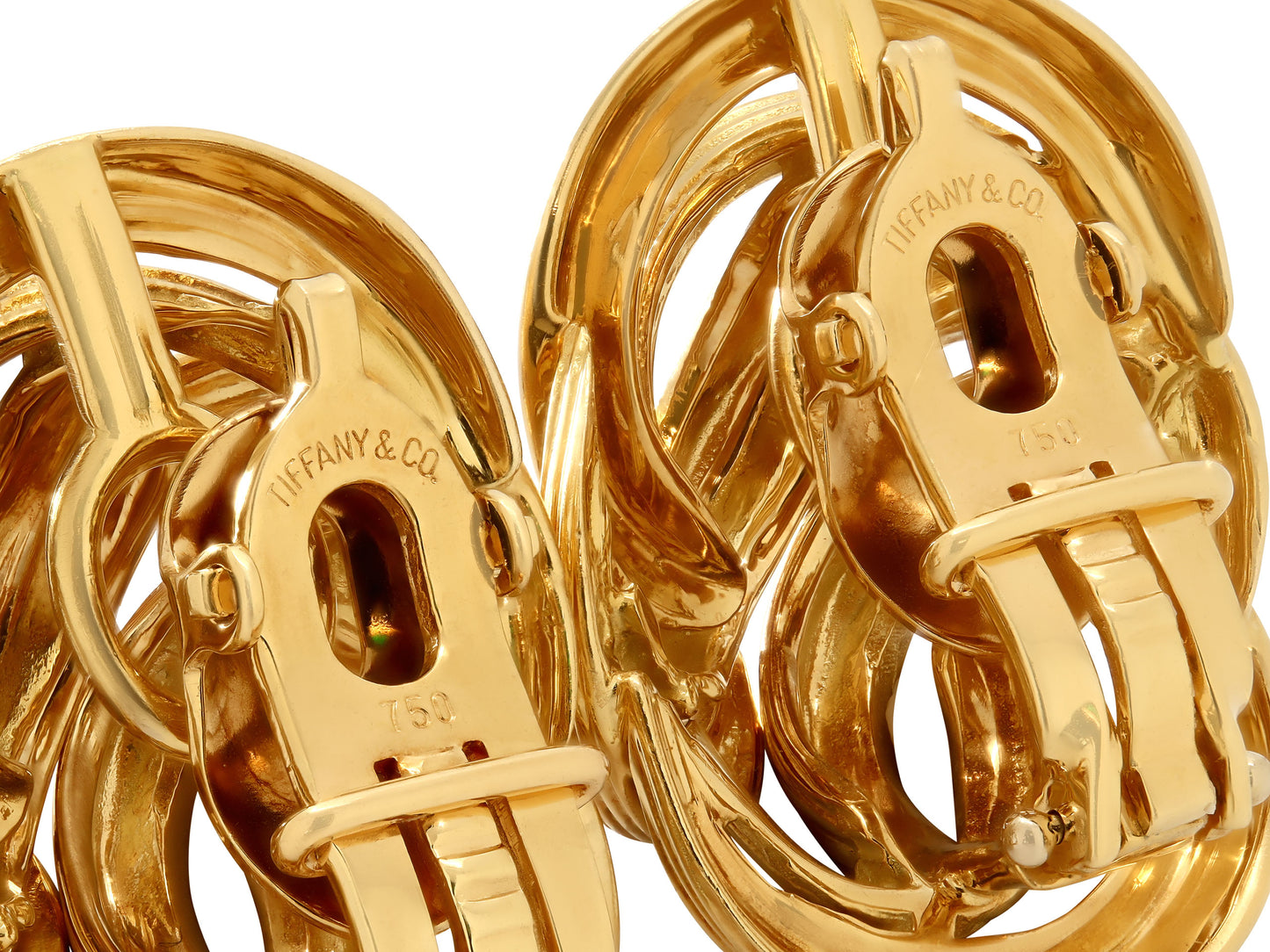 Tiffany & Co. Woven Earrings in 18K Gold