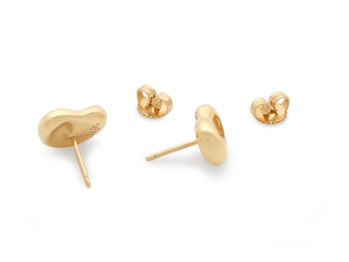 Tiffany & Co. Elsa Peretti 'Bean' Earrings in 18K Gold, Large