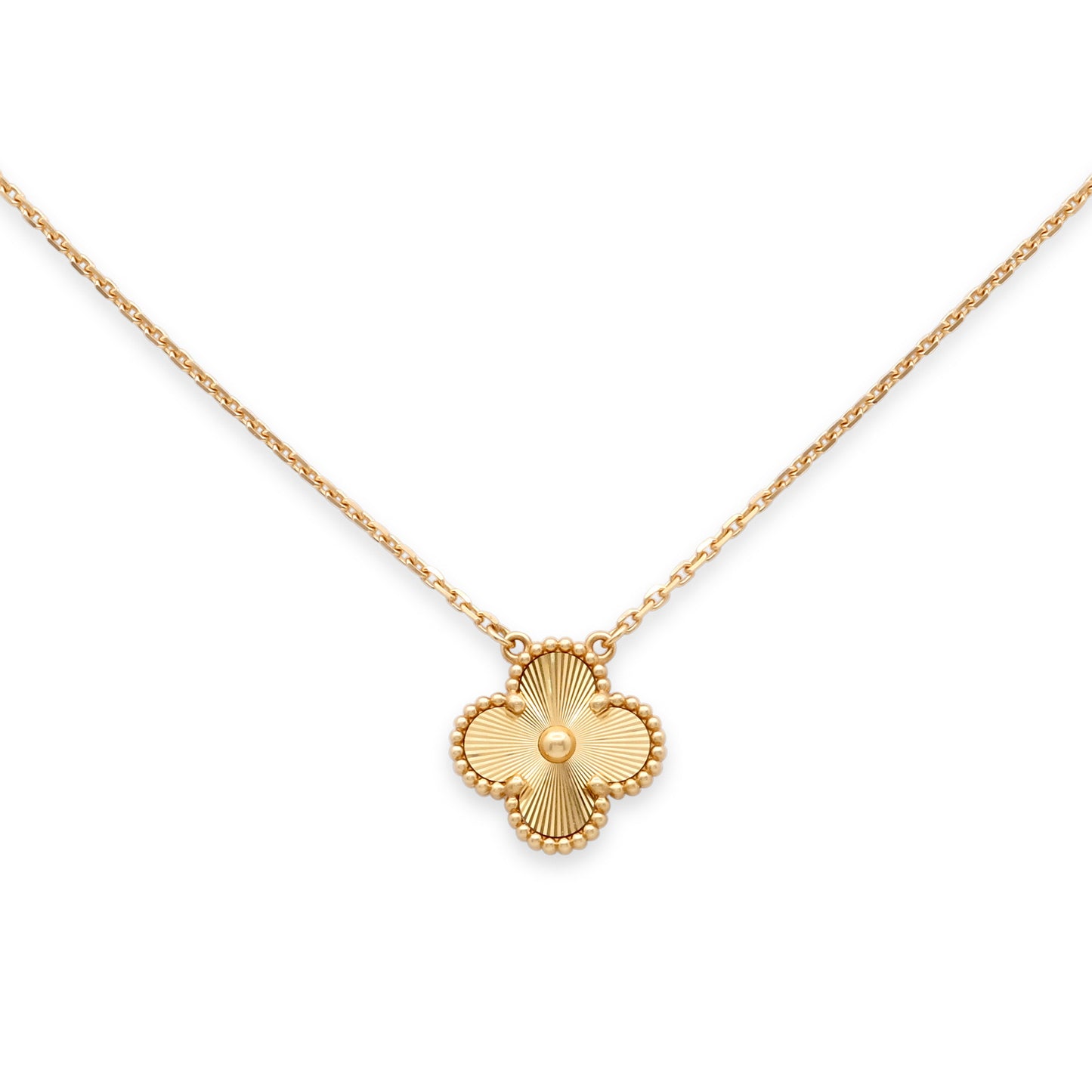 Van Cleef & Arpels 'Vintage Alhambra' Necklace in 18K Gold