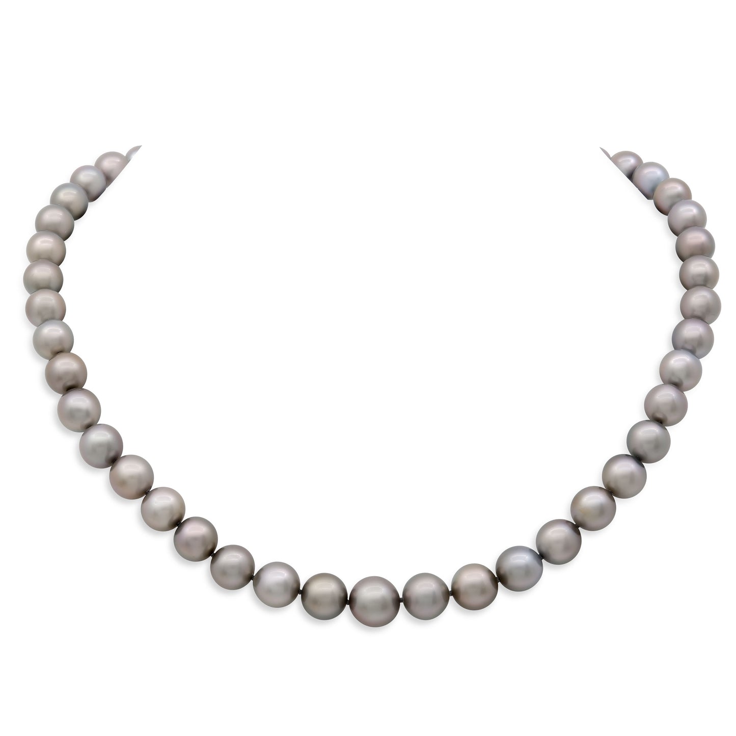 Tahitian Pearl Necklace with 18K White Gold Clasp
