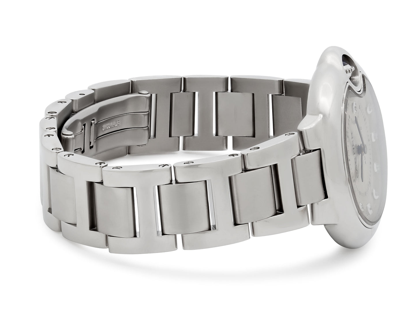 Cartier 'Ballon Bleu' Watch in Stainless Steel, 33 mm
