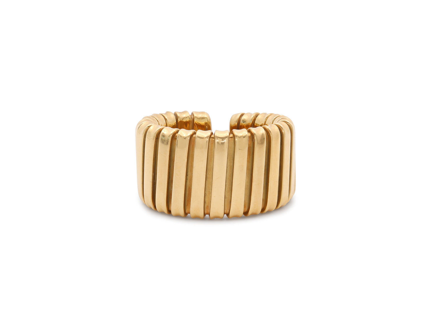 Vintage Weingrill Tubogas Ring in 18K Gold