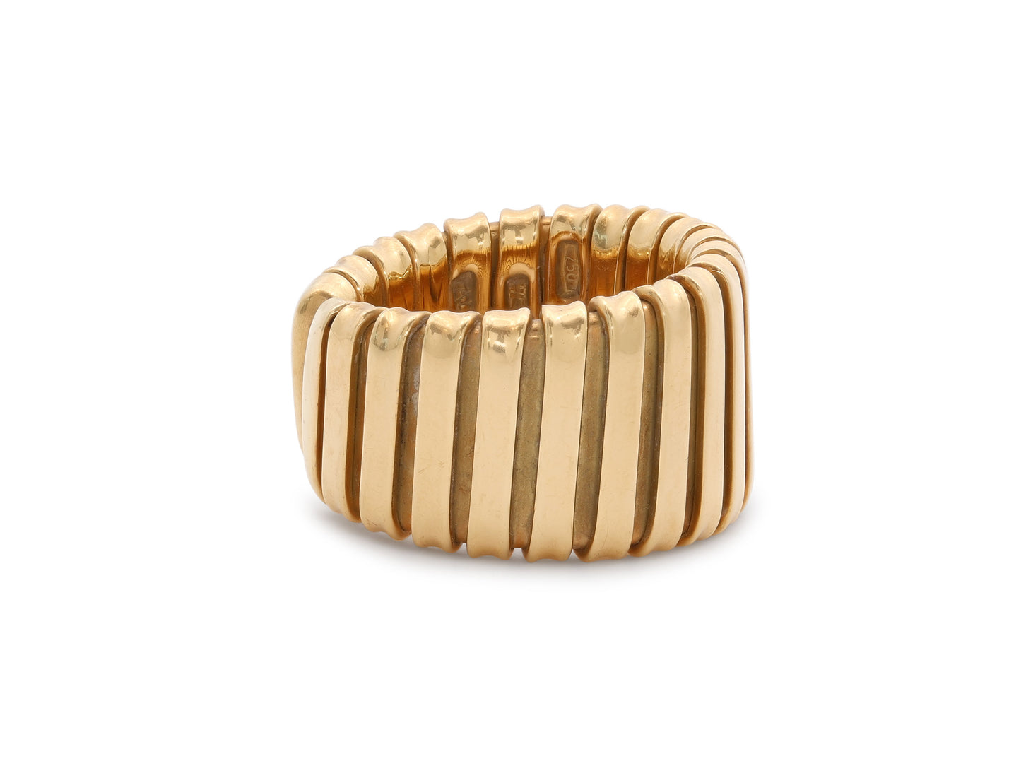Vintage Weingrill Tubogas Ring in 18K Gold