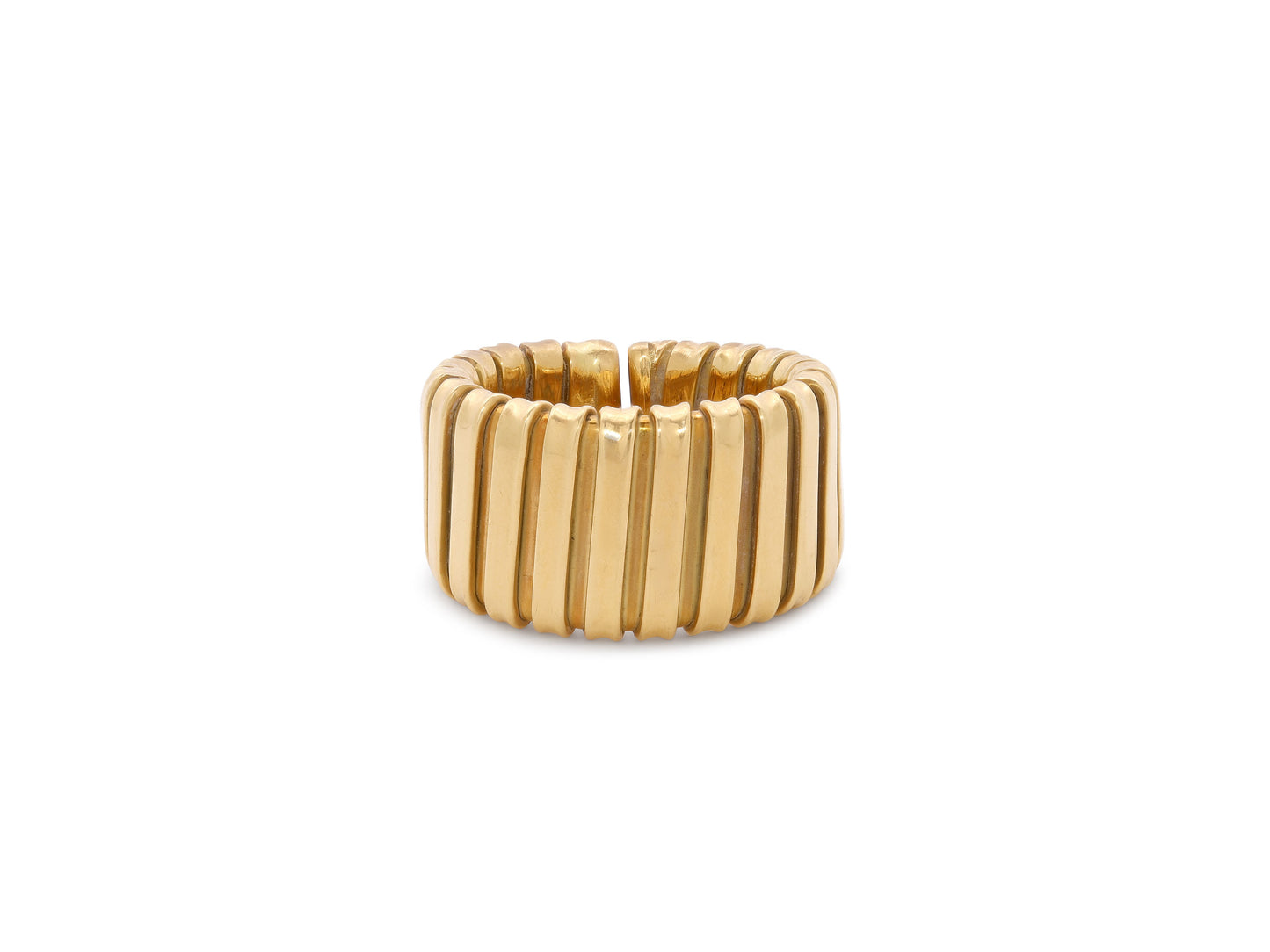 Vintage Weingrill Tubogas Ring in 18K Gold