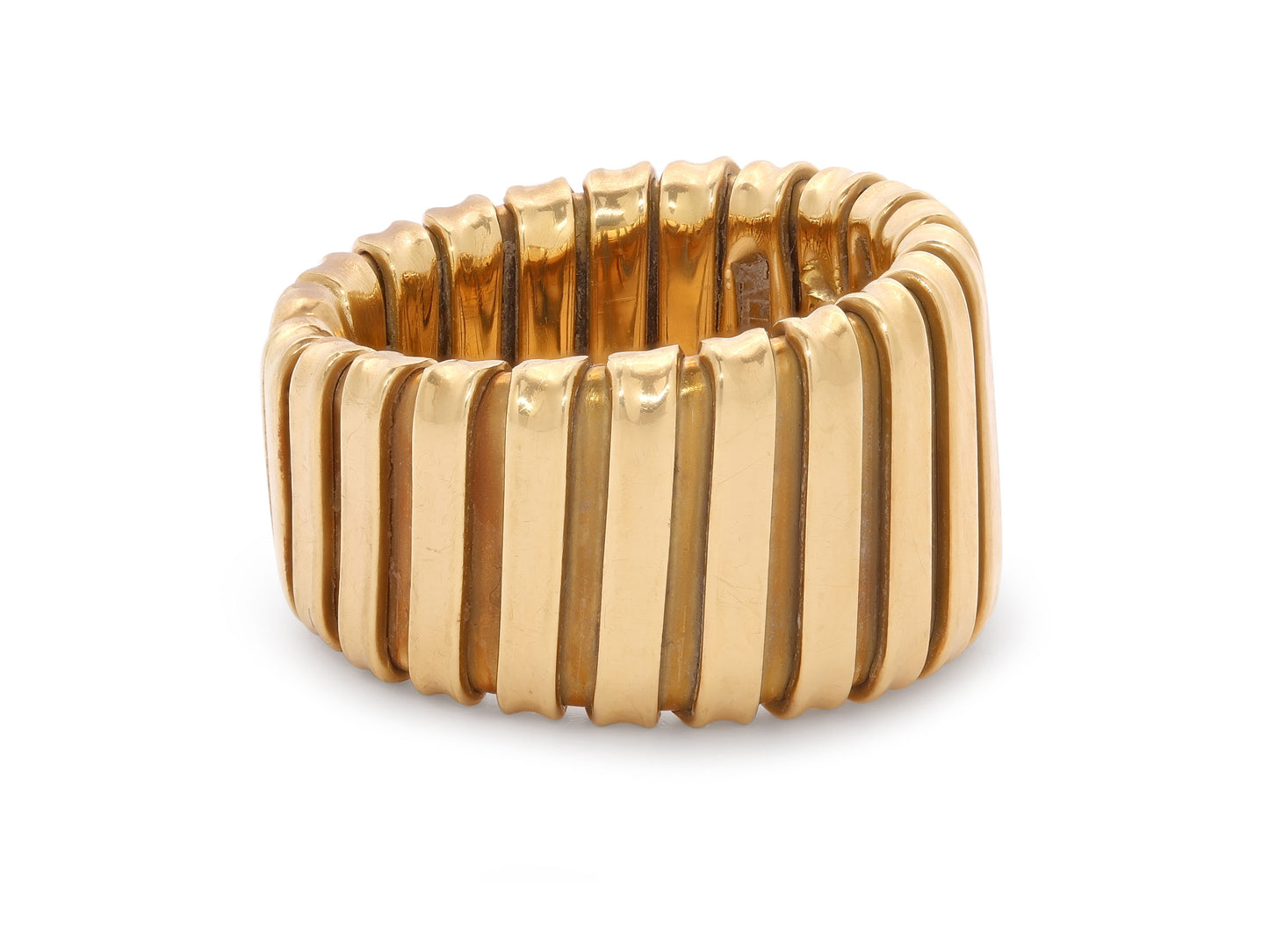 Vintage Weingrill Tubogas Ring in 18K Gold