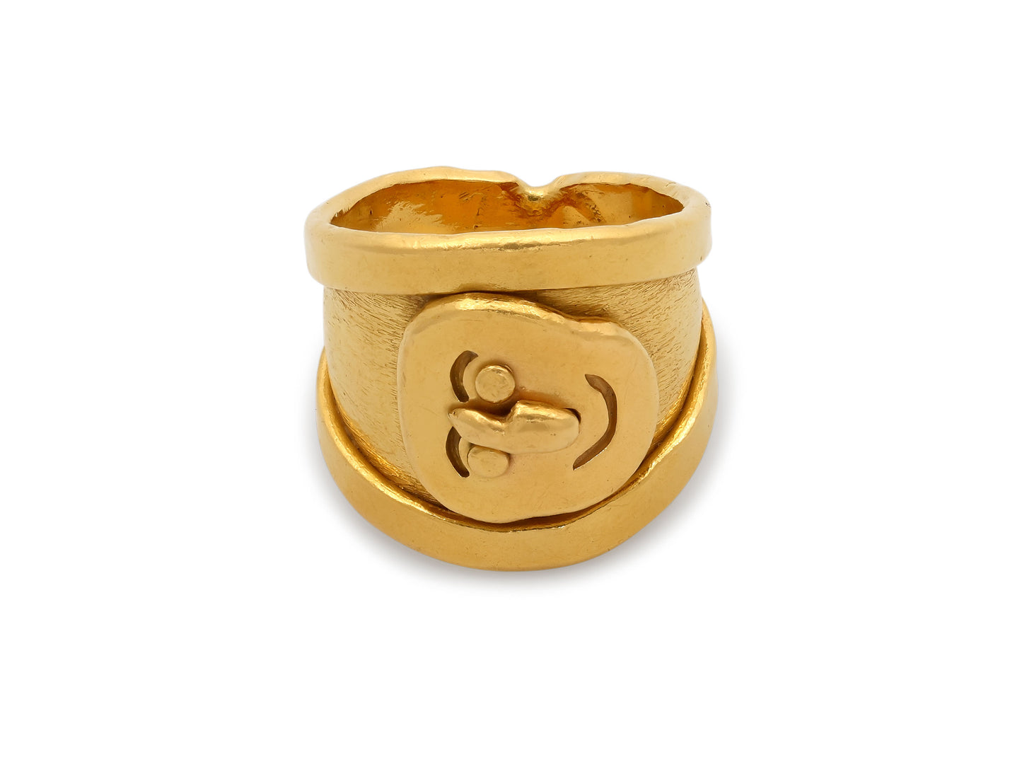 Jean Mahie Ring in 22K Gold